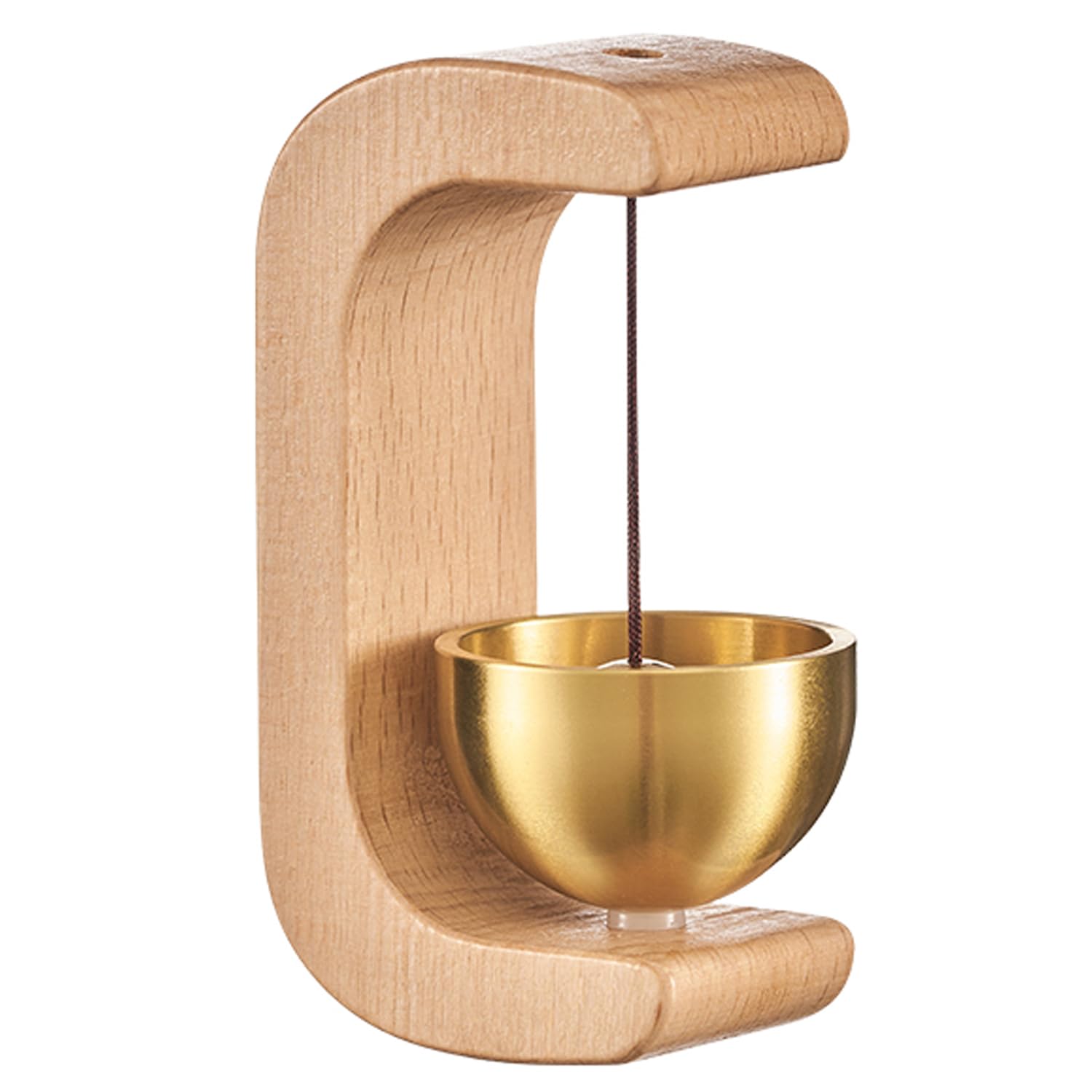 HASTHIP Beech Wooden Door Chime with Brass Bell, Dopamine Door Bell for Home, Self-Adhesive Magnetic Doorbell, Serene Acoustic for Home & Shop, Shopkeepers Door Chime, Ideal Housewarming Gift HASTHIP Beech Wooden Door Chime with Brass Bell, Dopamine Door Bell for Home, Self-Adhesive Magnetic Doorbell, Serene Acoustic for Home & Shop, Shopkeepers Door Chime, Ideal Housewarming Gift